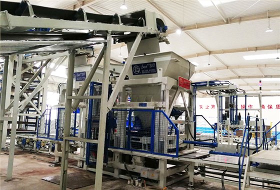 免燒磚制磚機生產(chǎn)線