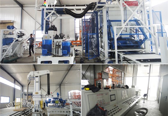 全自動免燒磚機生產線