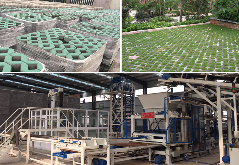 植草磚制磚機(jī)制品優(yōu)勢大解析