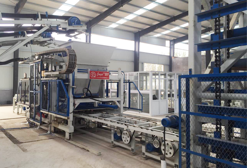 尾礦渣制磚生產(chǎn)線