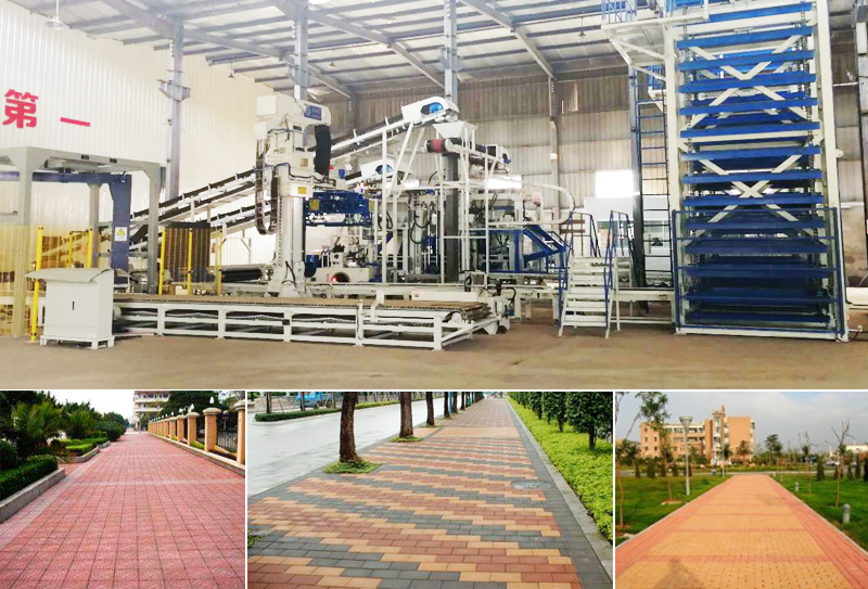 路面磚生產(chǎn)設(shè)備帶動綠色墻材的發(fā)展