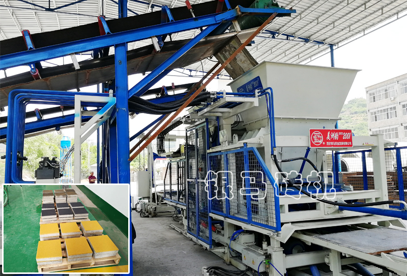 磚石機(jī)成套設(shè)備：透水磚機(jī)2020年陜西投資投資5014億為民謀福利！
