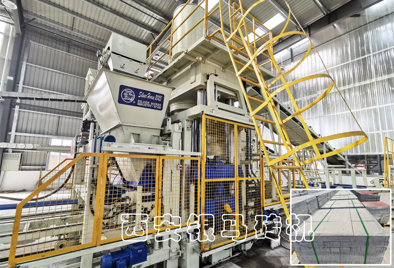 全自動(dòng)新型磚機(jī)：發(fā)展不停歇，銀馬一季度銷售額破千萬！