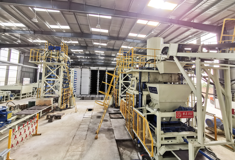 廢渣制磚機(jī)器：西安銀馬砌塊磚機(jī)的“四核”動(dòng)力！