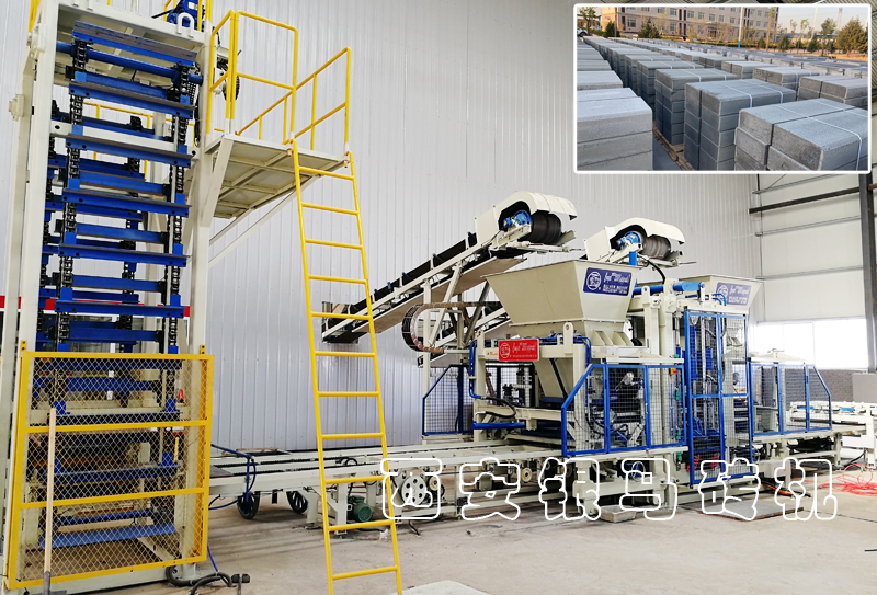 路沿石磚機(jī)生產(chǎn)線(xiàn)：免燒磚機(jī)定制機(jī)型走出國(guó)內(nèi)，開(kāi)拓國(guó)際高端市場(chǎng)！