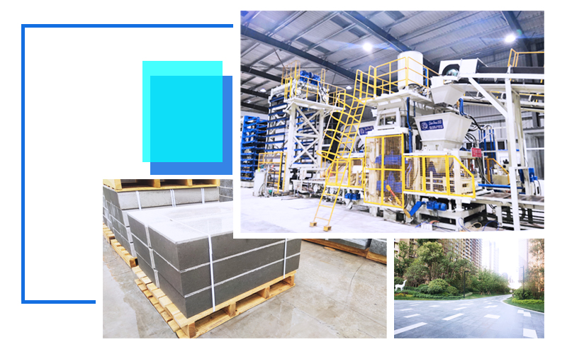 從四個方面為客戶量身打造的振動靜壓磚機設備