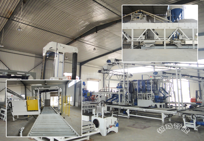 全自動免燒磚機生產(chǎn)線