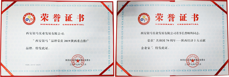 2019陜西重點(diǎn)推廣品牌